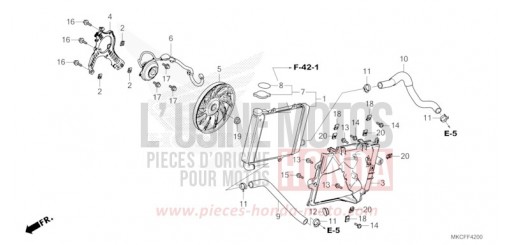 RADIATEUR (D.) GL1800DAN de 2022